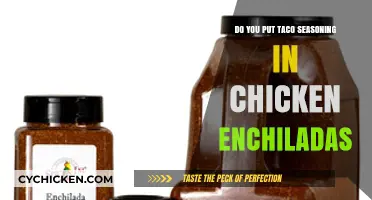 Taco Seasoning in Chicken Enchiladas: A Flavorful Twist or Miss?