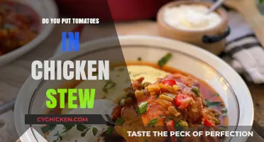 Should Tomatoes Be Added to Chicken Stew? A Culinary Debate