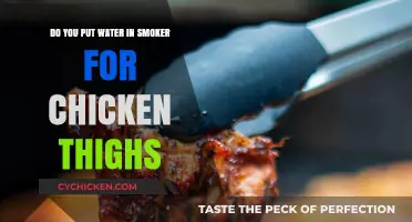 Should You Add Water When Smoking Chicken Thighs? Tips & Tricks