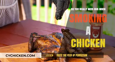 Rubbing Chicken: To Smoke, or Not to Smoke?