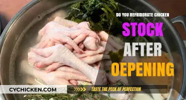 Should You Refrigerate Chicken Stock After Opening? Tips for Freshness