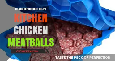 Should You Refrigerate Milo's Kitchen Chicken Meatballs? Storage Tips