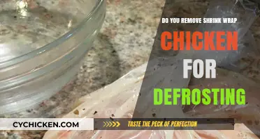 Should You Remove Shrink Wrap When Defrosting Chicken? Expert Tips