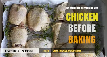 Should You Rinse Buttermilk Off Chicken Before Baking? Expert Tips