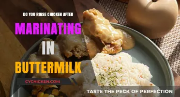 Should You Rinse Chicken After Buttermilk Marinade? Expert Tips Revealed