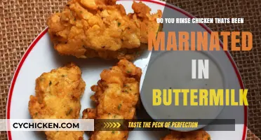 Should You Rinse Buttermilk-Marinated Chicken?