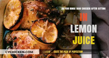 Should You Rinse Chicken Post-Marination?