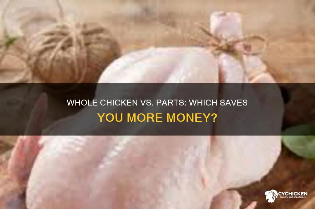 do you save money by buying a whole chicken