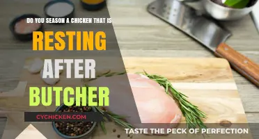 Should You Season Resting Butchered Chicken?