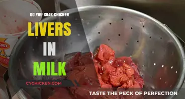 Should You Soak Chicken Livers in Milk? A Culinary Debate