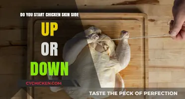 How to Cook Chicken: Skin Side Up or Down?