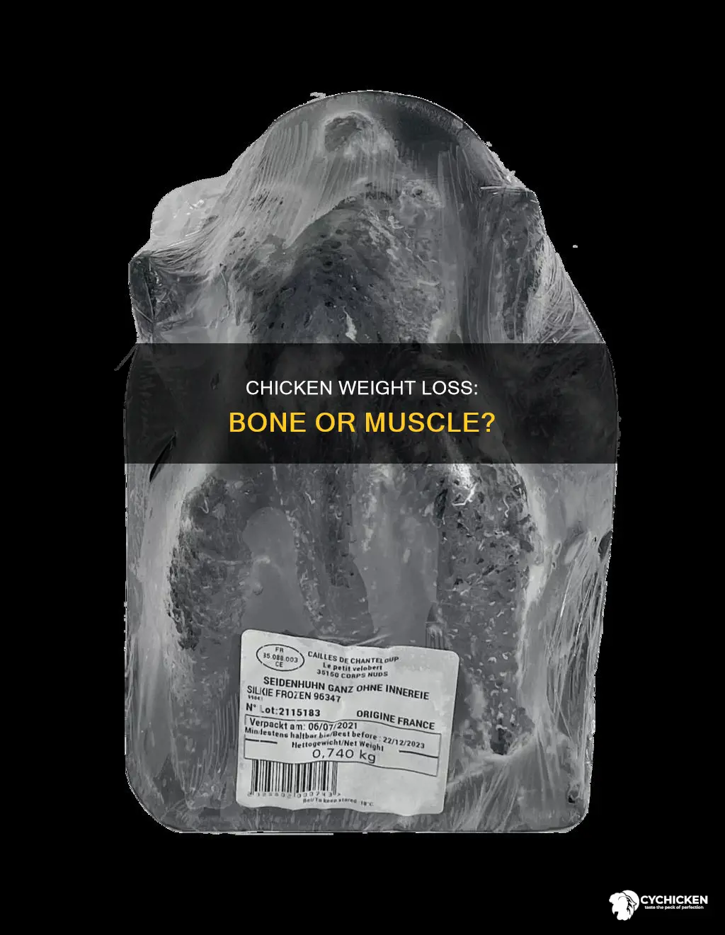 do you subtract bone weight when entering chicken into myfitnesspal