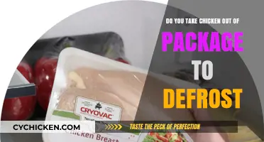 Defrosting Chicken: Package On or Off?