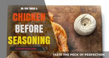 Trussing Chicken: Essential Step Before Seasoning or Optional Technique?
