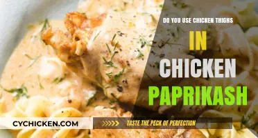 Chicken Thighs in Paprikash: A Perfect Match or Not?