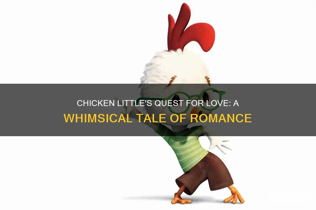 do you wanna be my lover chicken little