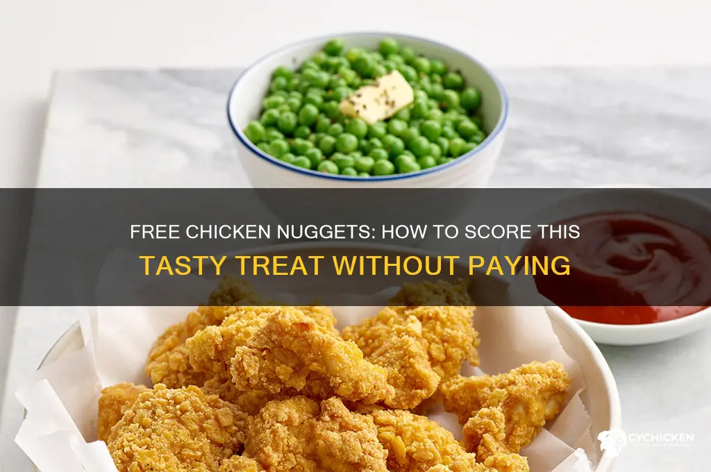 do you want free chicken nugget
