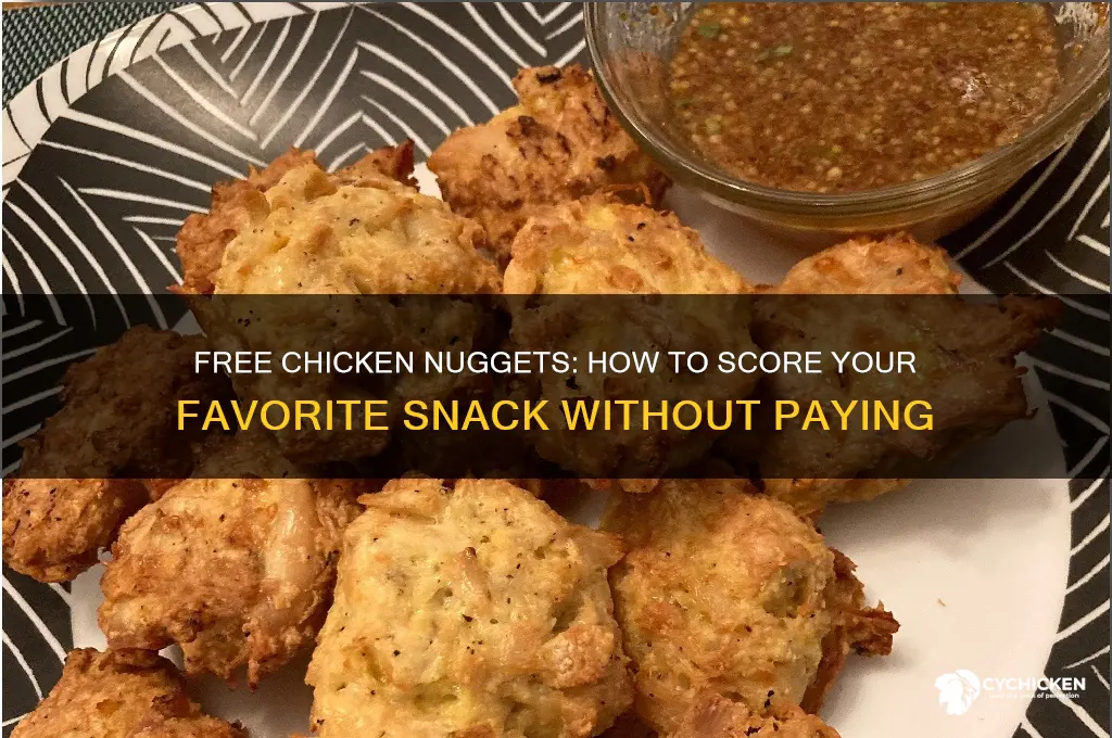 do you want free chicken nuggets