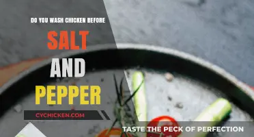 Should You Wash Chicken Before Seasoning with Salt and Pepper?