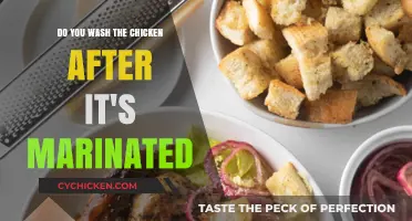 Should You Wash Chicken Post-Marination?