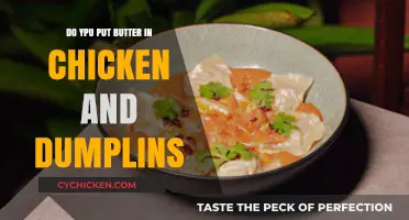 Butter in Chicken and Dumplings: A Tasty Debate Explored