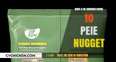 Chicken vs. Nuggets: Is 2 Meters Equivalent to 10 Pieces?