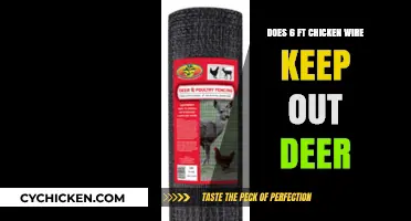 Will 6-Foot Chicken Wire Effectively Deter Deer from Your Garden?