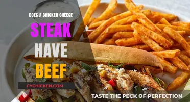 Chicken Cheese Steak: Beef-Free or Misleading Menu Mystery?