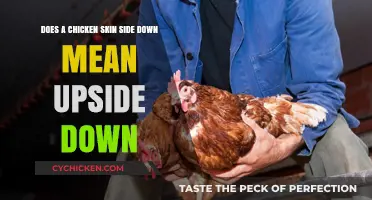Chicken Skin Side Down: Upside Down or Not?