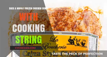Tying Up Loose Ends: The Truth About Cooking String in Frozen Chicken