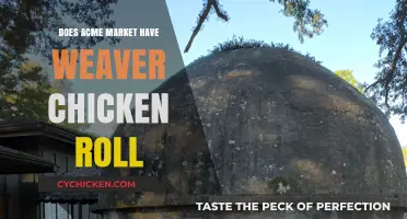 Does Acme Market Stock Weaver Chicken Roll? Find Out Here