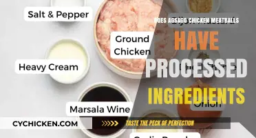 Are AGSAGO Chicken Meatballs Free from Processed Ingredients?
