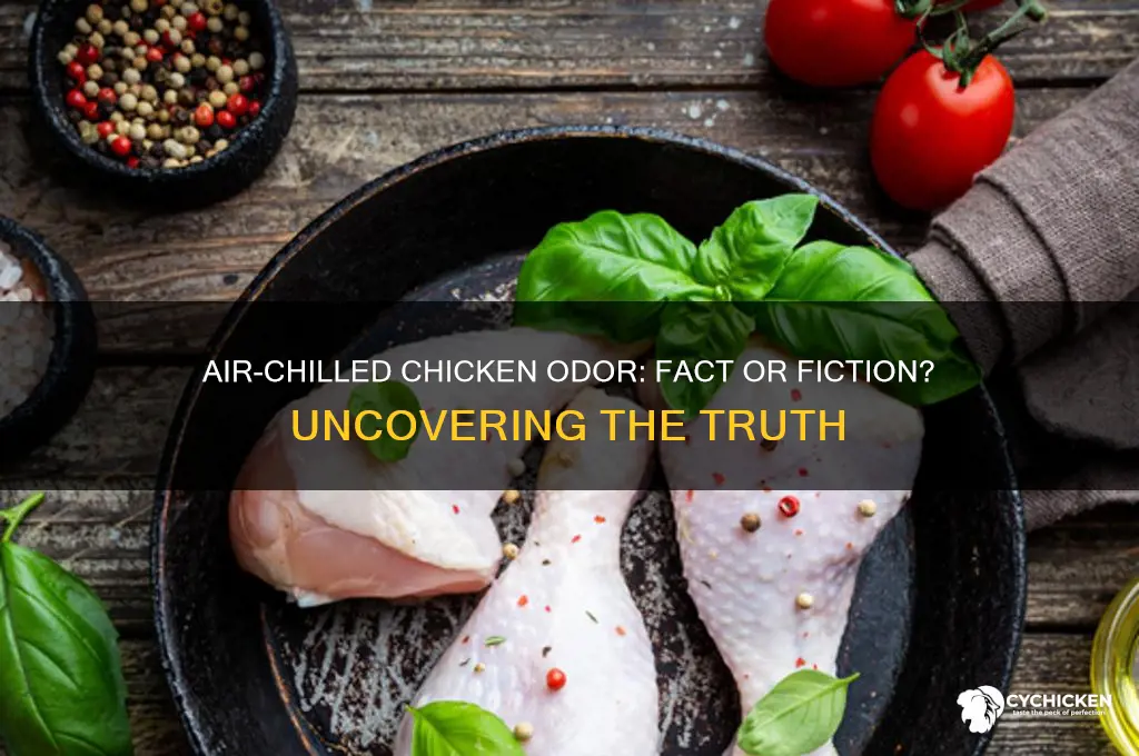 does air chilled chicken have an odor
