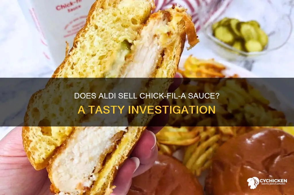 does aldi have chick fil a sauce