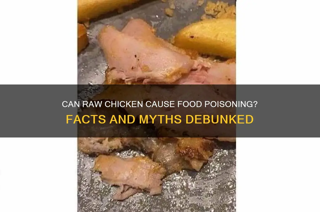 does all raw chicken give you food poisoning