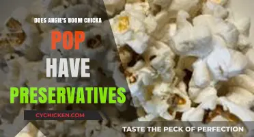 Does Angie's Boom Chicka Pop Contain Preservatives? Find Out Here