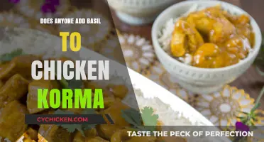 Basil in Chicken Korma: A Culinary Twist or Tradition?