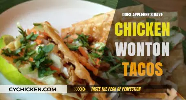 Applebee's Chicken Wonton Tacos: Menu Availability and Flavor Review
