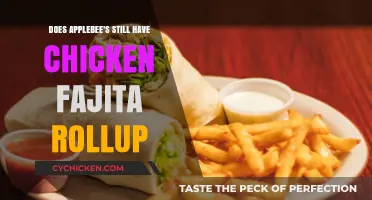 Is Applebee's Chicken Fajita Rollup Still on the Menu?