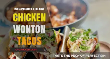 Are Applebee's Chicken Wonton Tacos Still on the Menu?