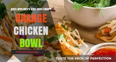Applebee's Crispy Orange Chicken Bowl: Still on the Menu?