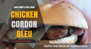 Is Arby's Chicken Cordon Bleu Still on the Menu?