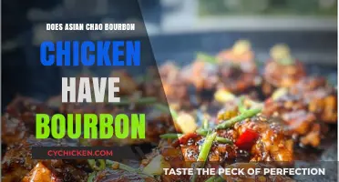 Does Asian Chao Bourbon Chicken Contain Real Bourbon?