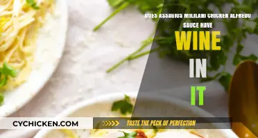 Assagio's Mililani Chicken Alfredo Sauce: Does It Contain Wine?