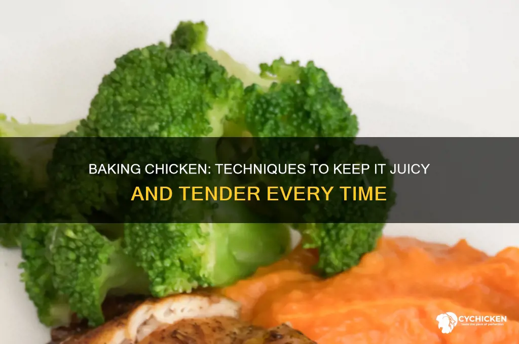 does baking chicken prevent it from becoming dry