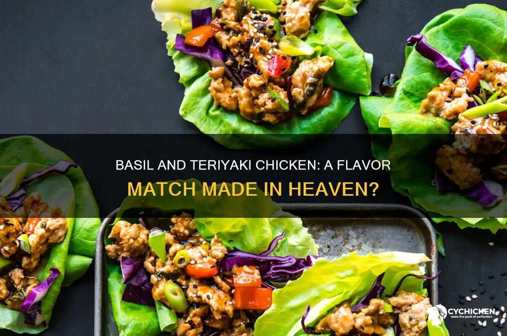 does basil go well with teriyaki chicken