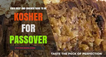 Kosher Meat for Passover: Chicken and Beef Requirements