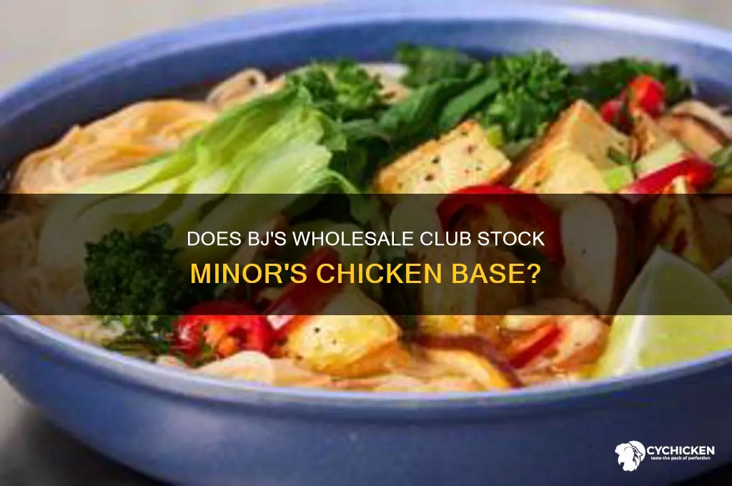 does bjs sell minor