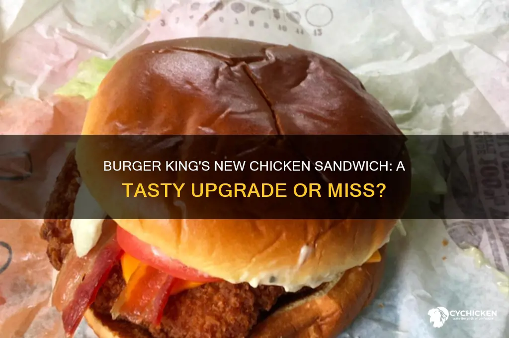 does bk have a new chicken sandwich