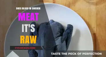 Is Blood in Chicken Meat a Sign of Raw Poultry?